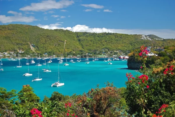 View of Admiralty Bay on Bequia Island-shutterstock_73164544